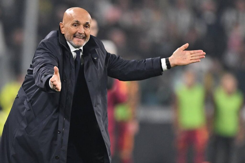 Spalletti dà indicazioni alla Juventus