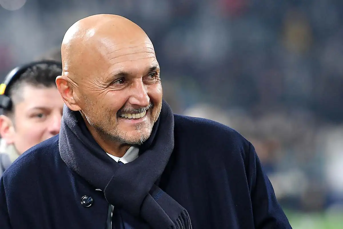 Spalletti sorride prima della partita