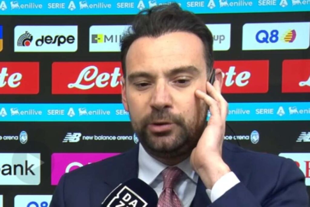 Ds Manna nel post-partita