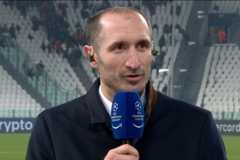 Giorgio Chiellini intervistato nel post partita di Juventus -Galatasaray