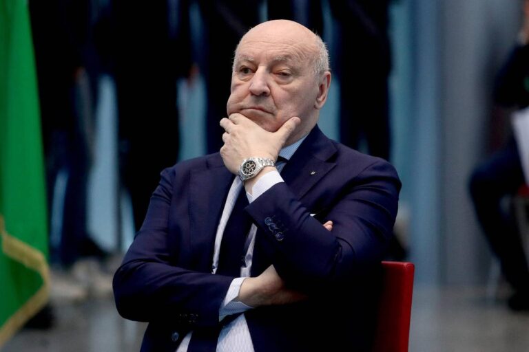 Il presidente dell'Inter Giuseppe Marotta