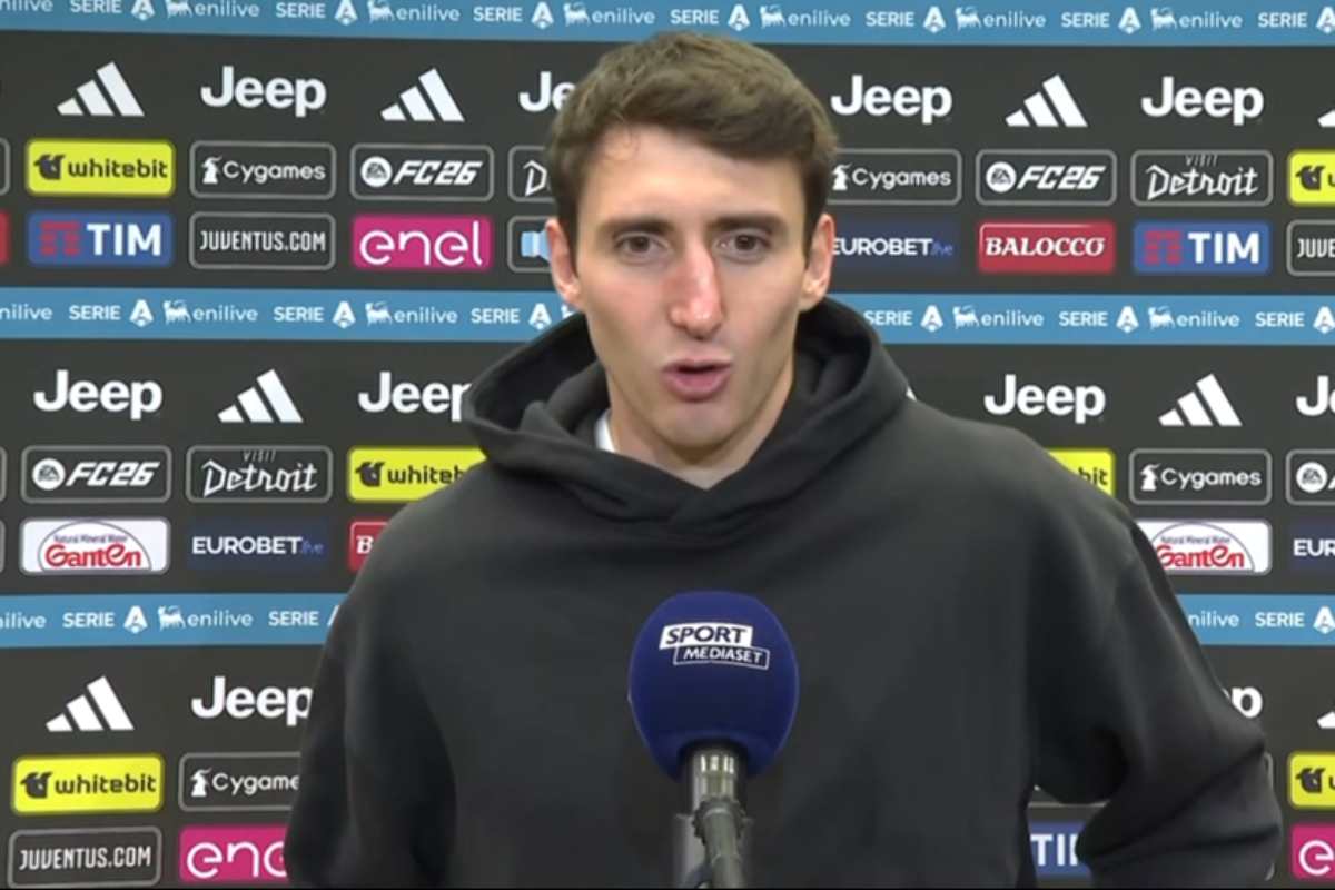 Andrea Cambiaso parla a Sportmediaset