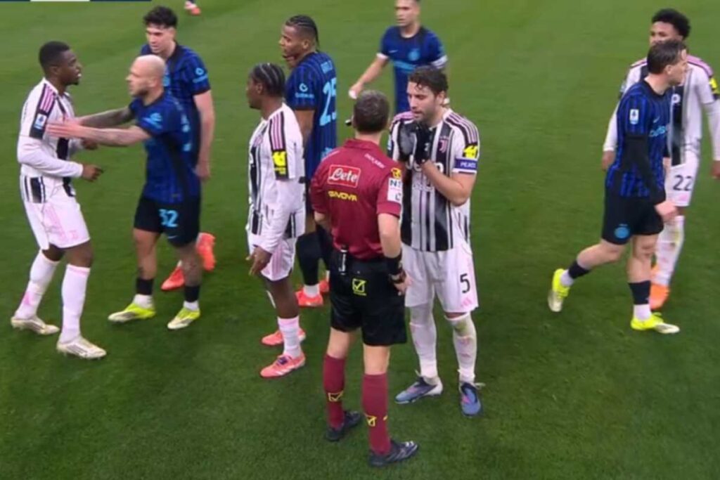 Inter-Juventus, espulsione per Kalulu