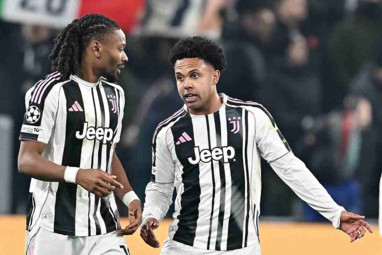 McKennie e Khephren Thuram in campo