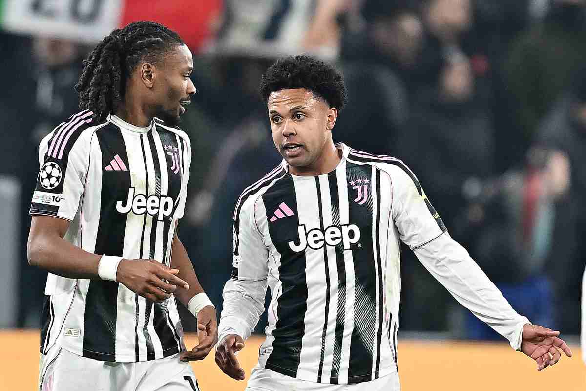 McKennie e Khephren Thuram in campo