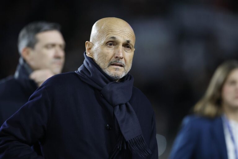 Spalletti con la Juventus in panchina