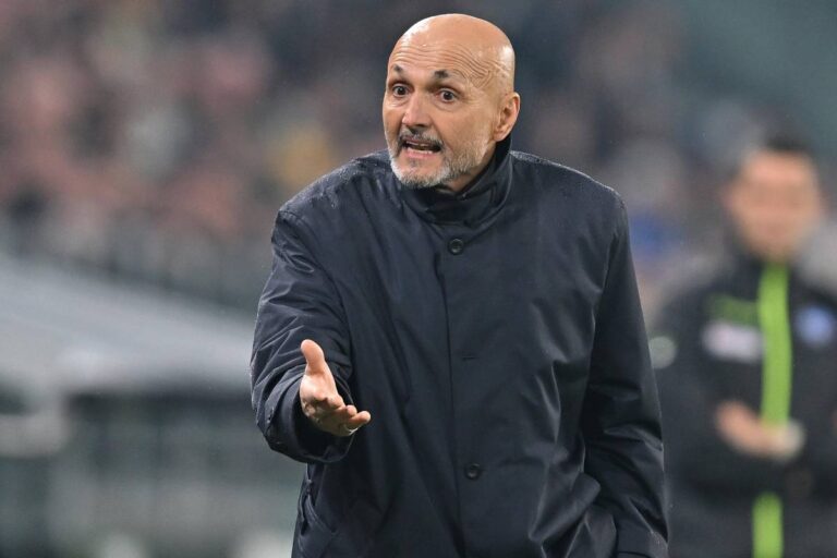 Spalletti dà indicazioni alla Juventus