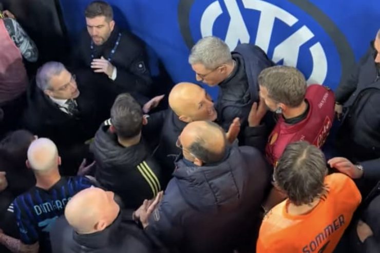 Spalletti e Comolli contro La Penna