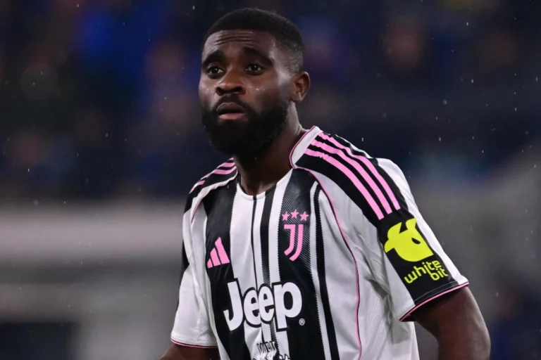 Jeremie Boga, attaccante della Juventus, nel corso del match contro l'Atalanta