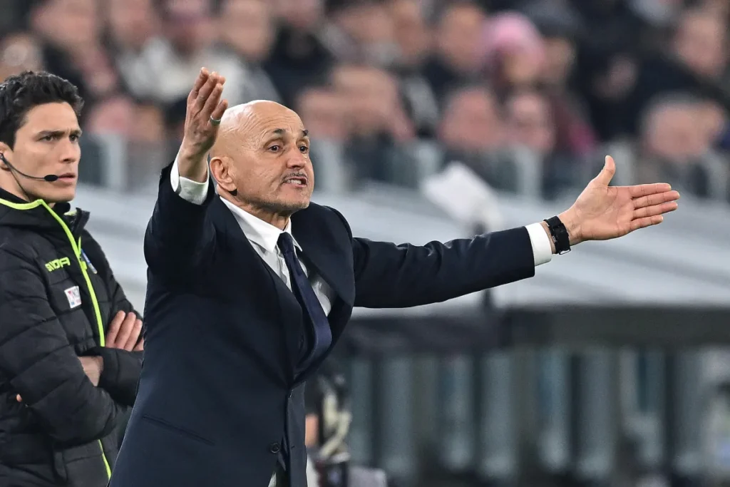 Spalletti sulla panchina della Juventus