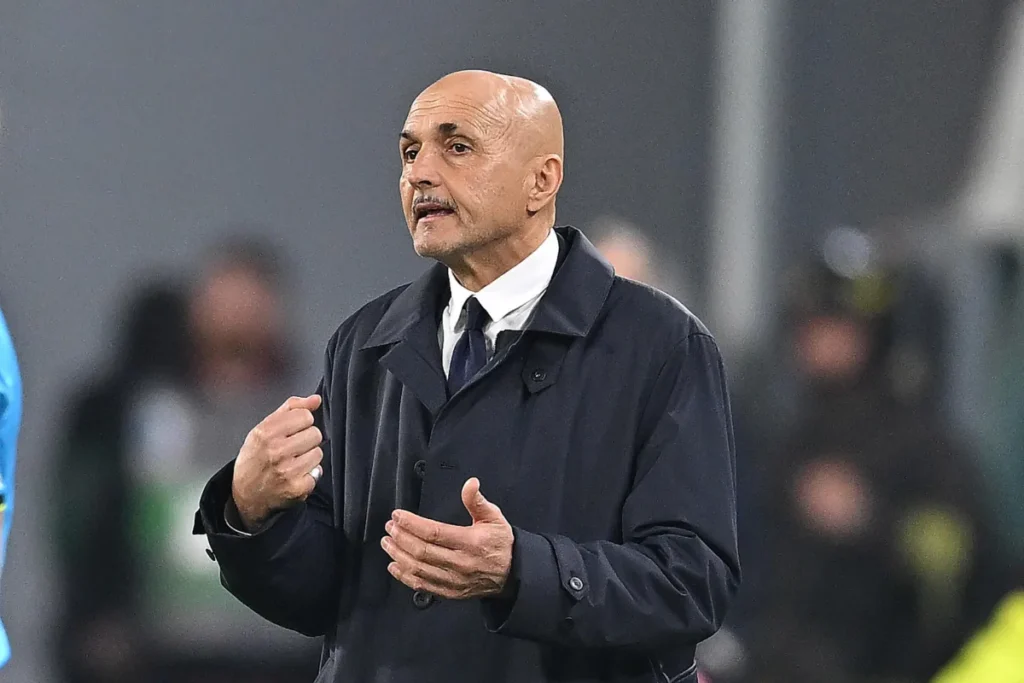 Spalletti sulla panchina della Juventus