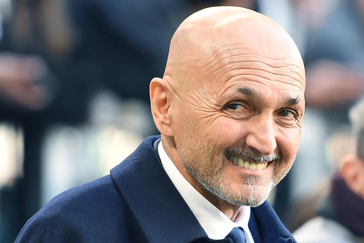 Spalletti sorridente