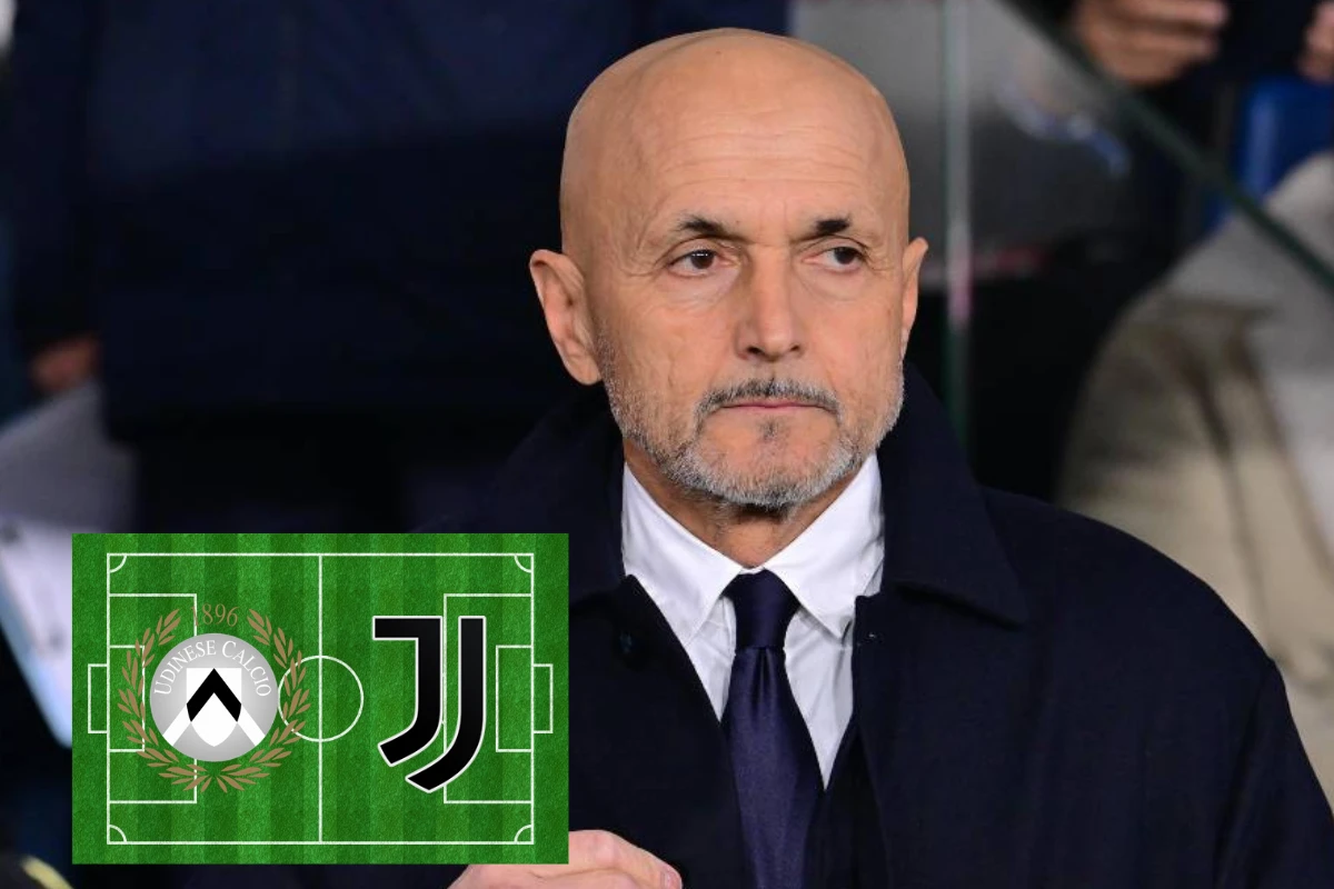 Le formazioni ufficiali di Udinese-Juve