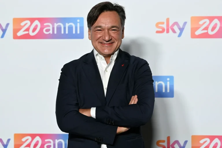 Fabio Caressa in primo piano