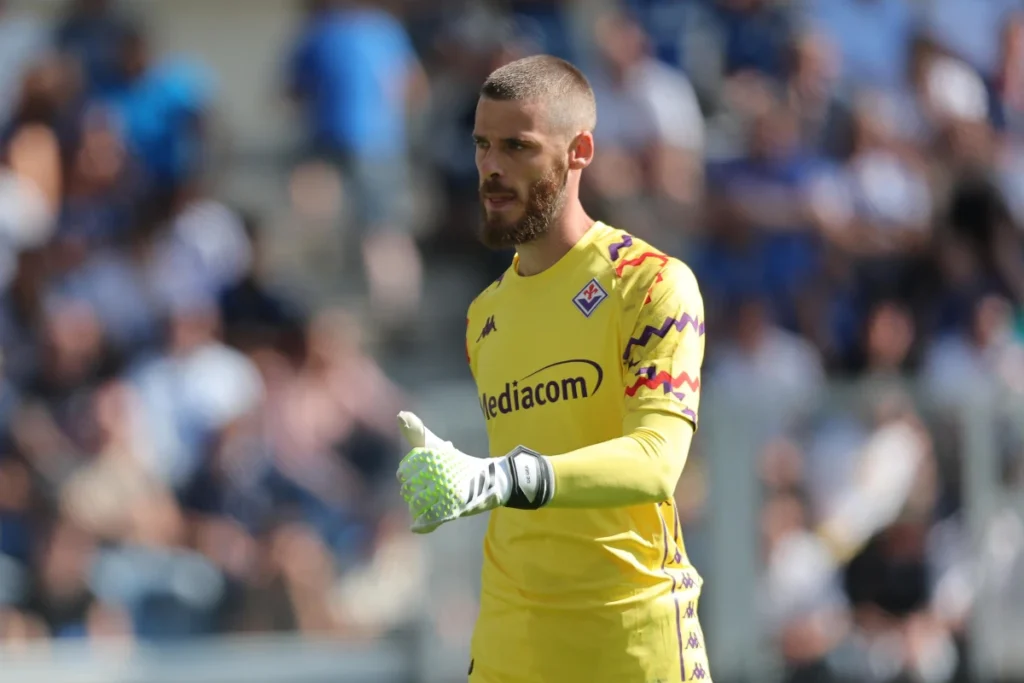 David de Gea in campo