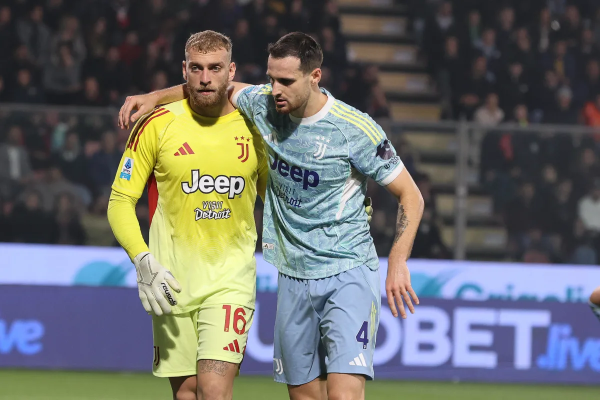 Michele Di Gregorio e Federico Gatti in campo