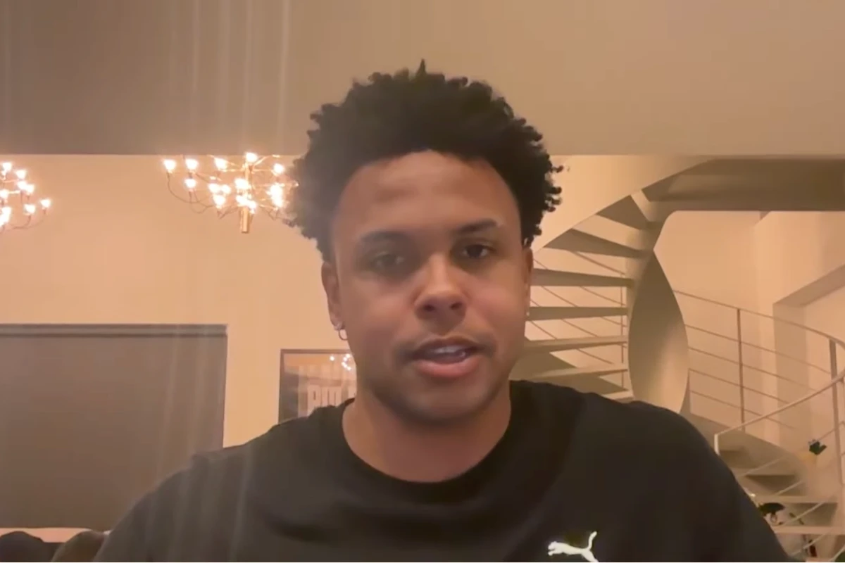 Mckennie durante l'intervista al podcast The Cooligans