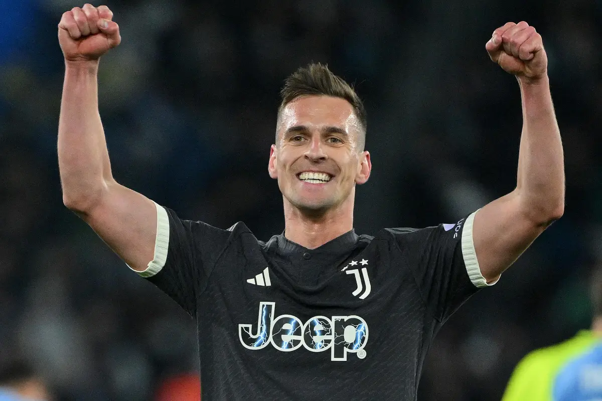 Arkadiusz Milik in campo