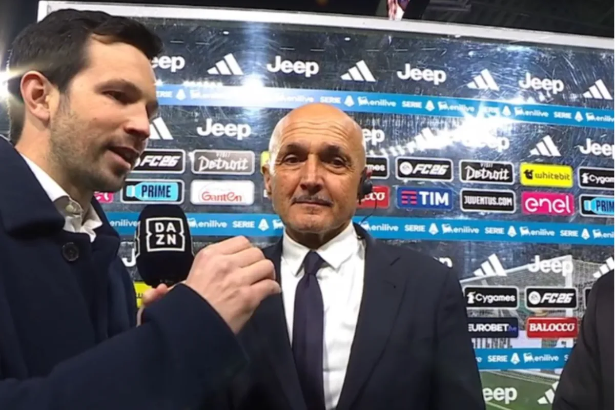 Luciano Spalletti in primo piano