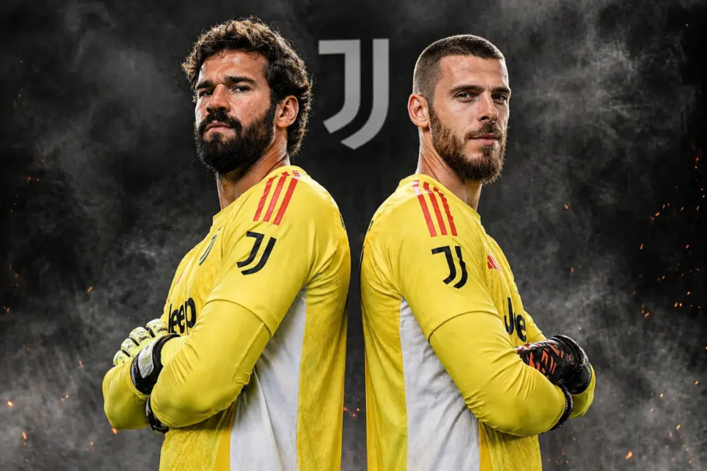 Bivio Alisson-De Gea per il futuro della porta della Juventus
