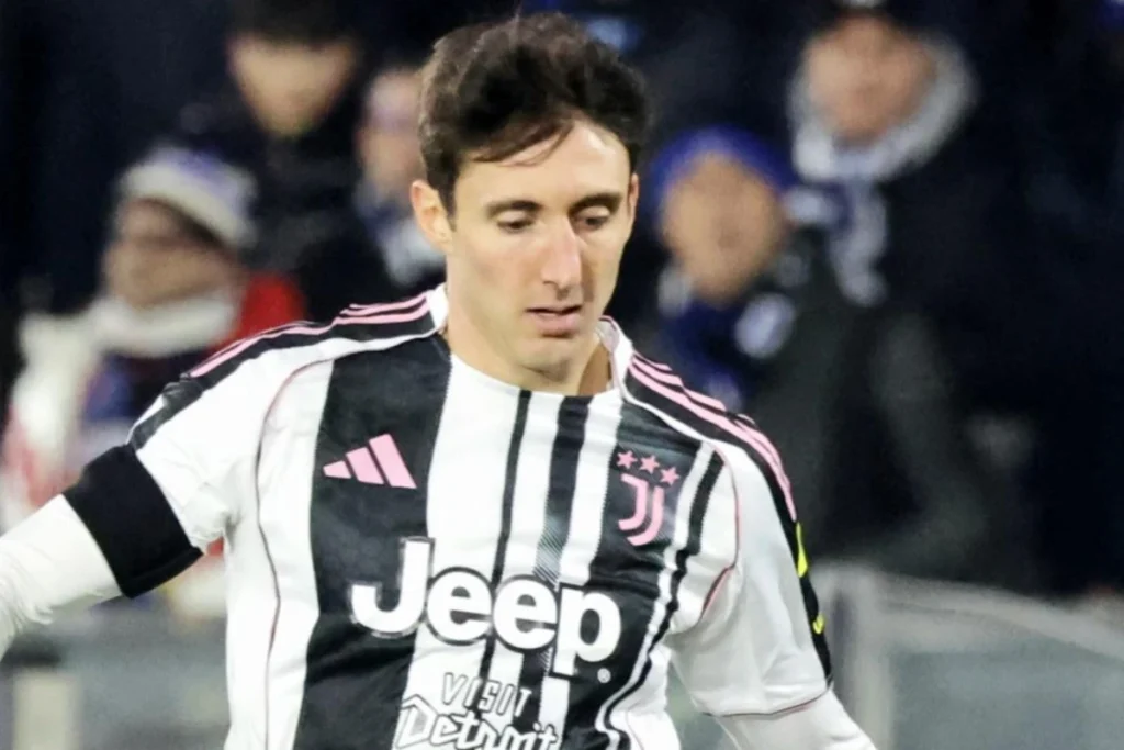 Andrea Cambiaso in maglia Juventus