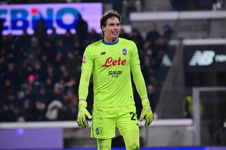 Marco Carnesecchi in campo