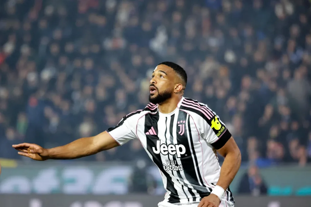 Gleison Bremer, difensore della Juventus, nel corso del match contro il Pisa