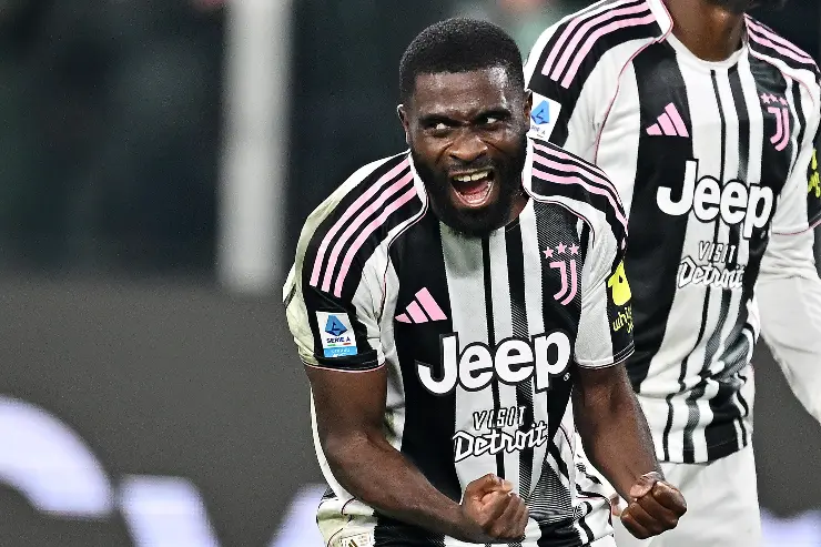 Jeremie Boga, attaccante della Juventus, nel corso del match contro il Pisa
