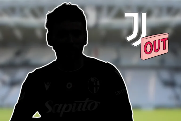 Sagoma che rappresenta una cessione della Juventus nel calciomercato