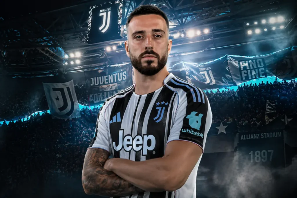 Mario Gila in maglia Juventus