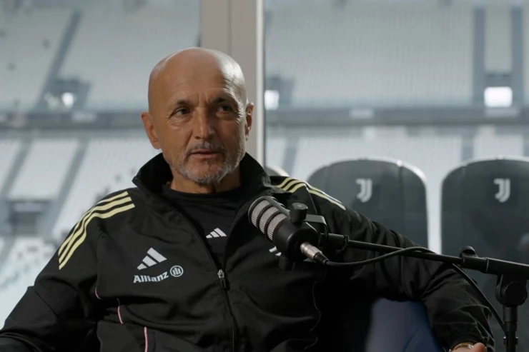 Spalletti festeggia il rinnovo sui canali della Juve