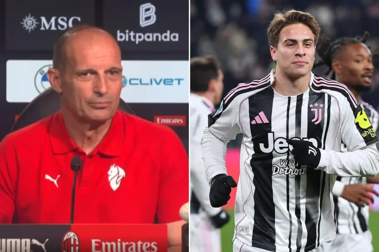 Massimiliano Allegri in conferenza stampa sulla strategia di mercato della Juventus