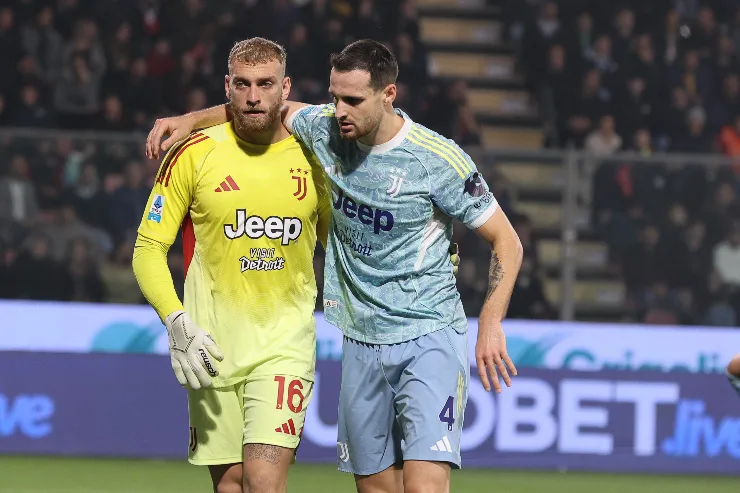 Di Gregorio e Gatti a fine partita