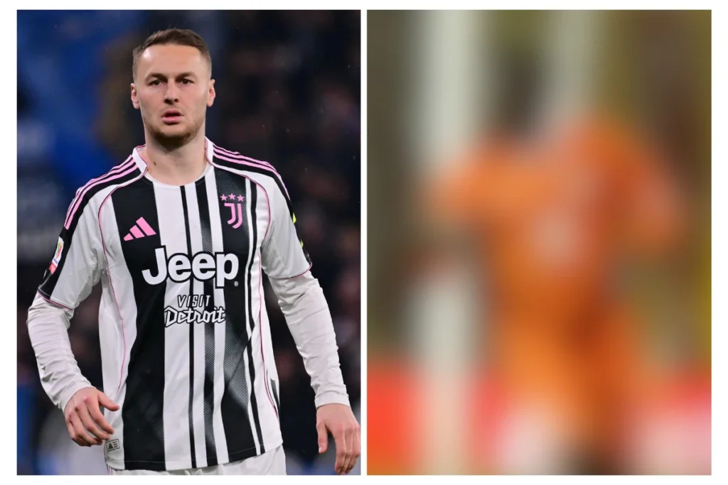 Teun Koopmeiners in maglia Juventus durante una partita