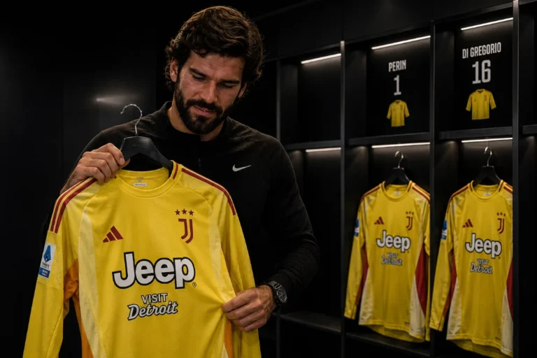 Alisson verso la Juventus