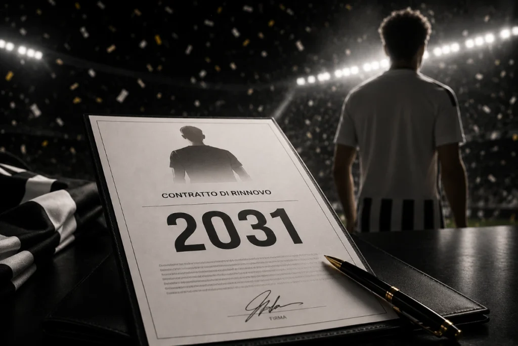 Rinnovo con la Juventus