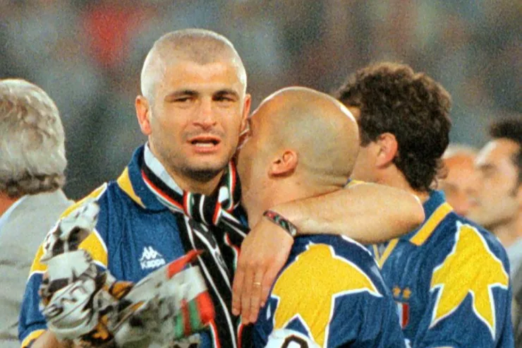 Ravanelli insieme a Luca Vialli
