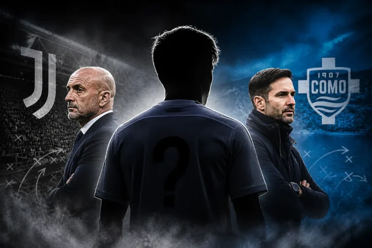 Luciano Spalletti e Cesc Fabregas nella sfida di mercato per giovani talenti: Juventus e Como a confronto