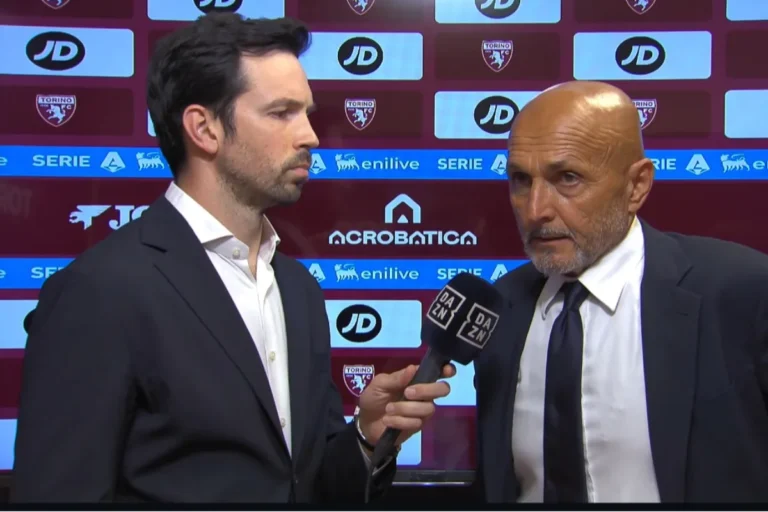 Luciano Spalletti intervistato da DAZN