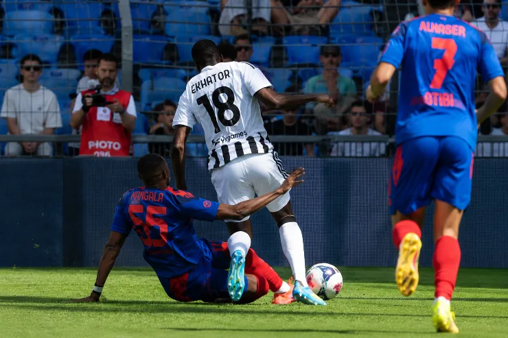 Infortunio Ekhator in Basilea Juventus