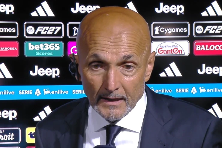Spalletti intervista post partita Juventus Milan
