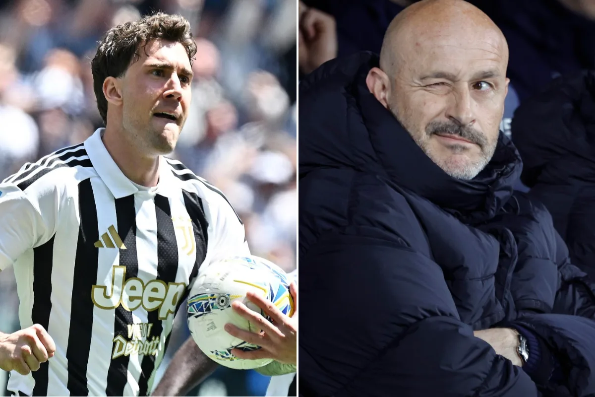 Juve, frecciata di Italiano: “Vlahovic è il miglior giocatore mai allenato”